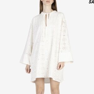 NWT BAUM UND PFERDGARTEN Abi Sangallo Mini Dress in White Size 8 US - 40FR